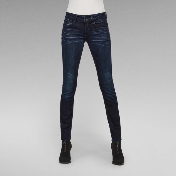 G-Star Raw Midge Cody Mid Skinny - Picture 1 of 8